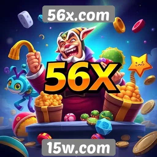 Variedade de jogos disponíveis no 56x.com